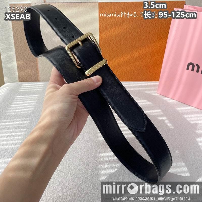 Miumiu belt 35mmX95-125cm 8L05