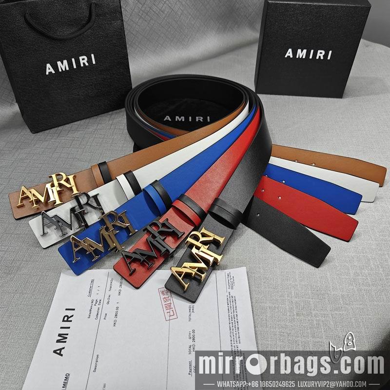 Amiri belt 38mmX90-125cm lb080202