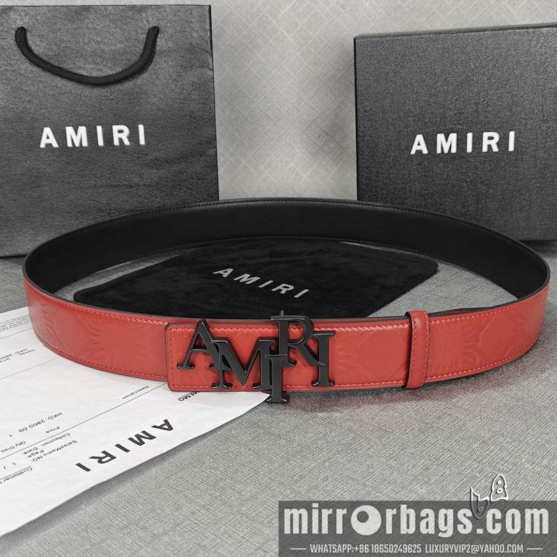 Amiri belt 38mmX90-125cm lb03