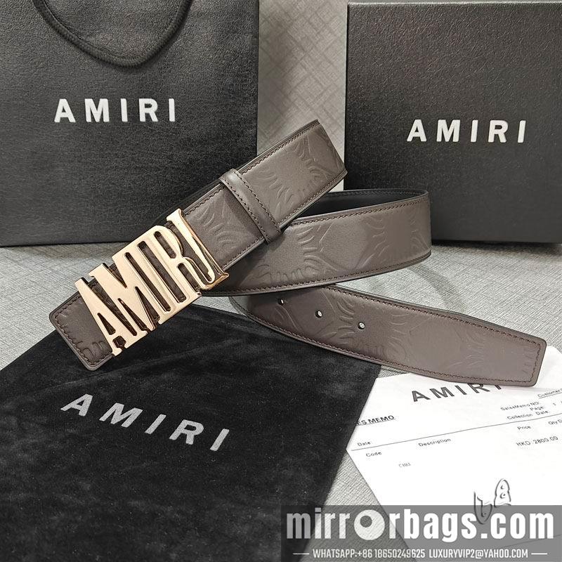 Amiri belt 38mmX90-125cm lb05