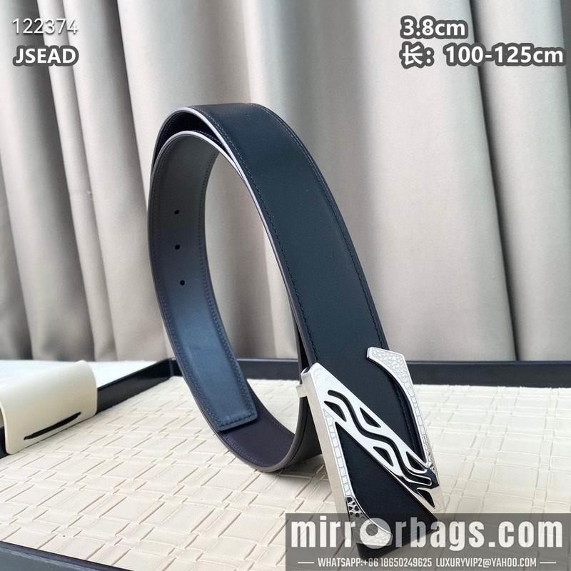 Zegna belt 38mmX100-125cm 8L03