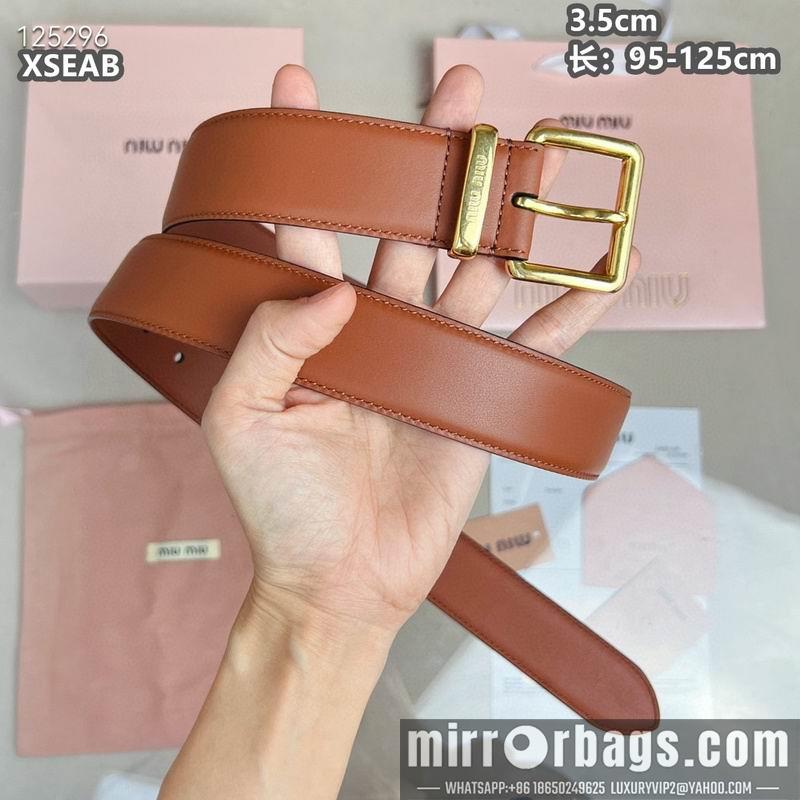 Miumiu belt 35mmX95-125cm 8L05
