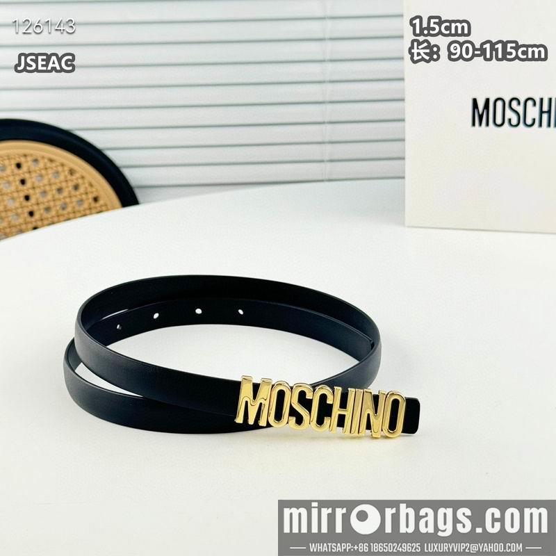 Moschino belt 15mmX90-115cm 8L01
