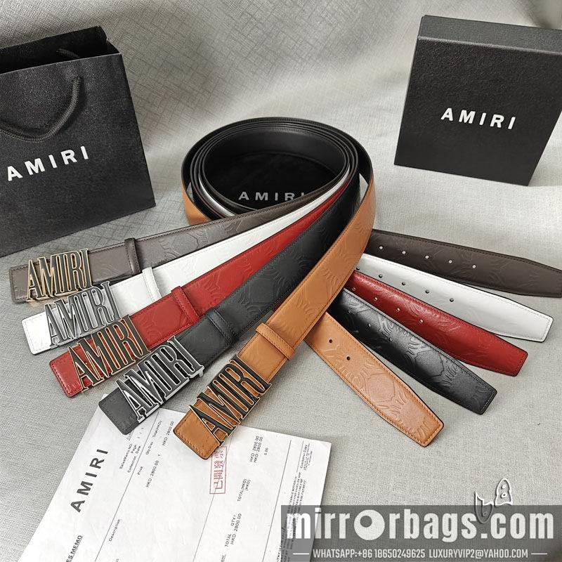 Amiri belt 38mmX90-125cm lb02