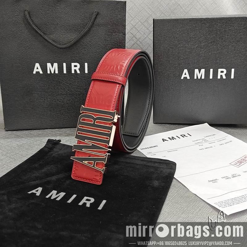Amiri belt 38mmX90-125cm lb02