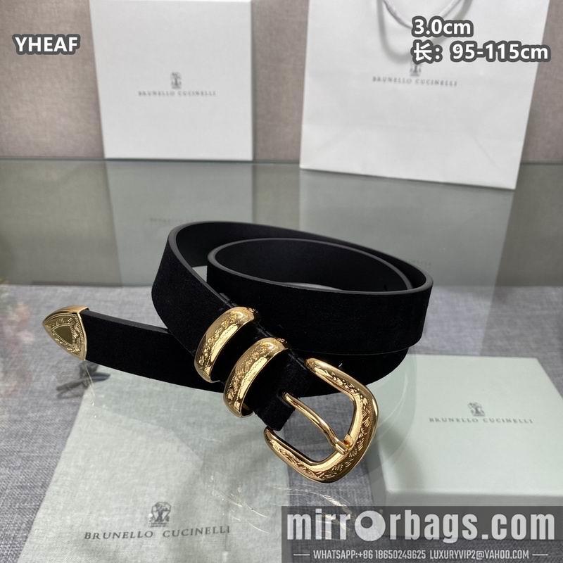 Brunello Cucinelli belt 30mmX95-115cm 8L08