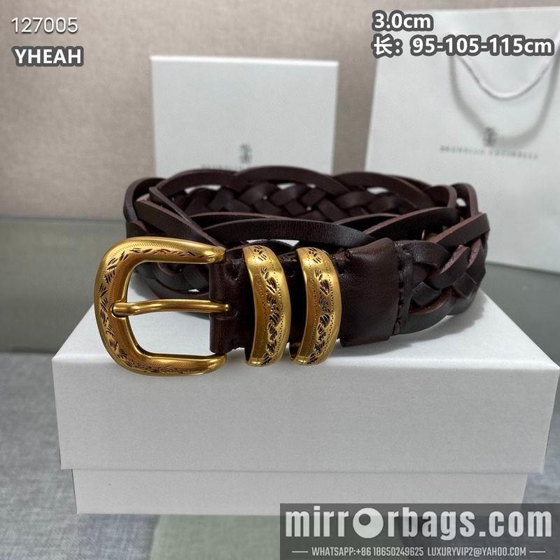 Brunello Cucinelli belt 30mmX95-105-115cm 8L02
