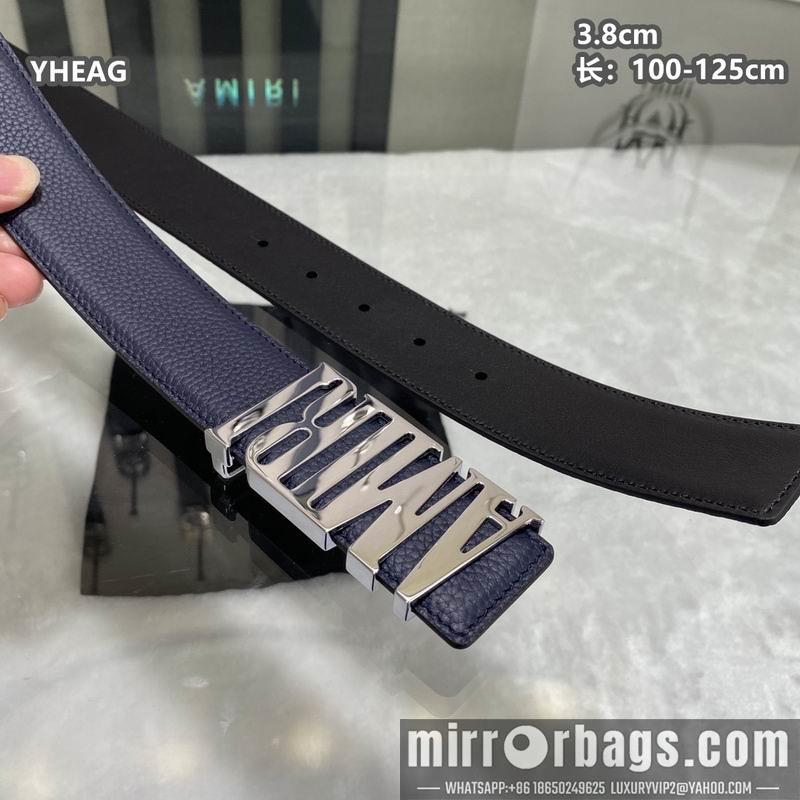 Amiri belt 38mmX100-125cm 8L29