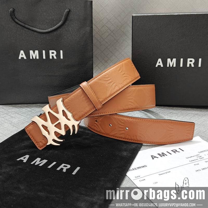 Amiri belt 38mmX90-125cm lb01