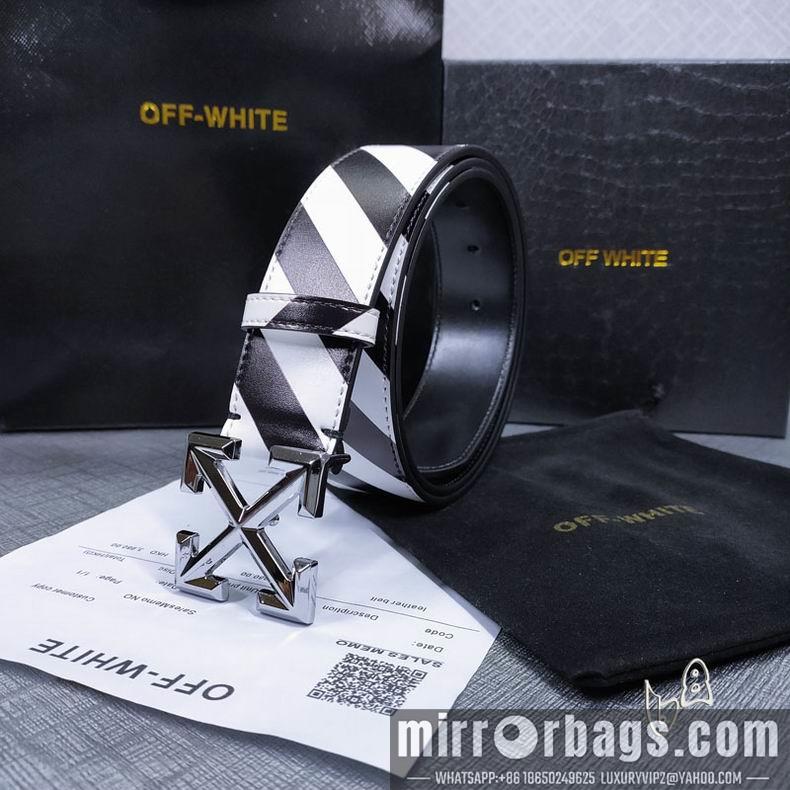 Off White belt 38mmX80-125cm lb082802