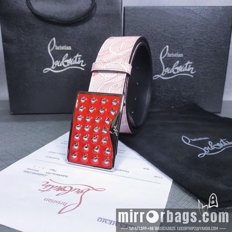 Louboutin belt 38mm 80-125cm lb061201