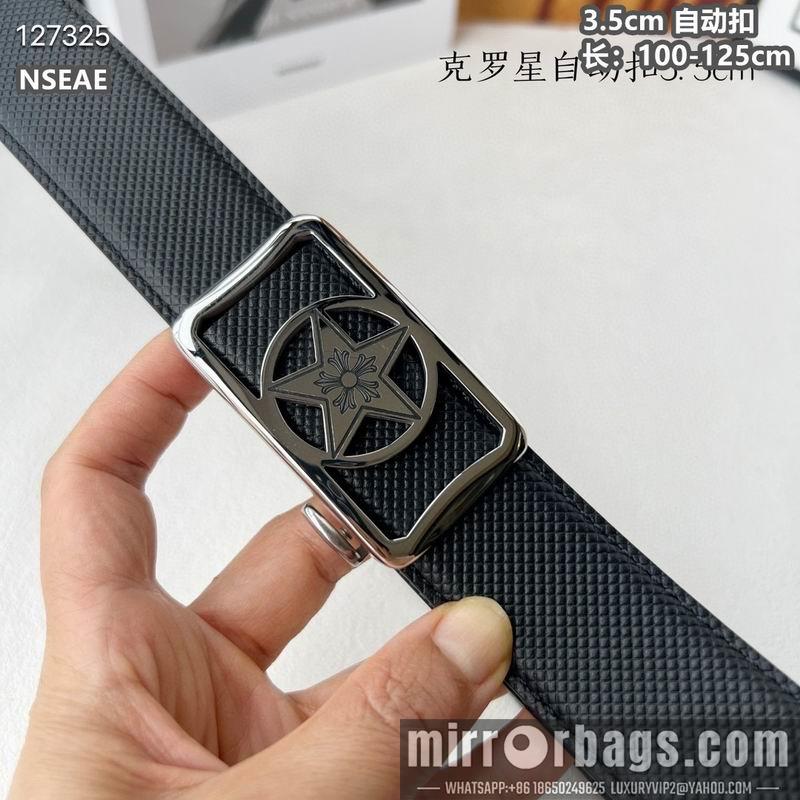 Chrome Hearts belt 35mmX100-125cm 8L04