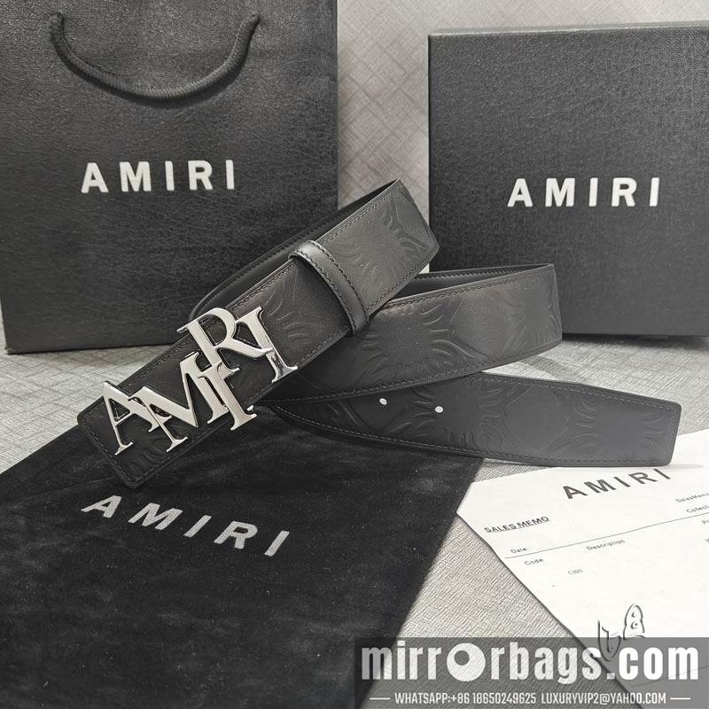 Amiri belt 38mmX90-125cm lb03