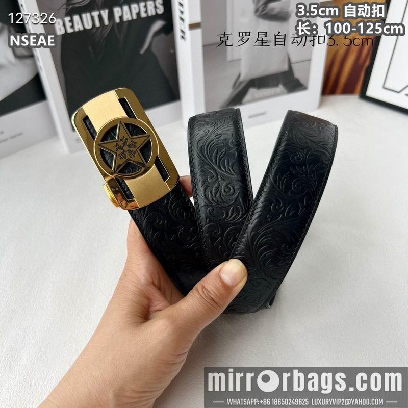 Chrome Hearts belt 35mmX100-125cm 8L05