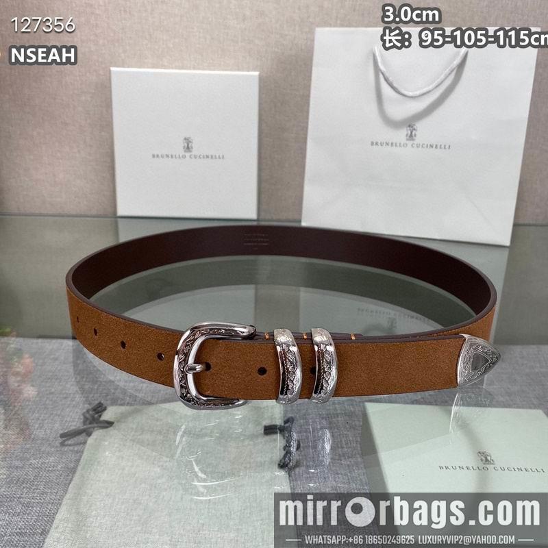 Brunello Cucinelli belt 30mmX95-105-115cm 8L04