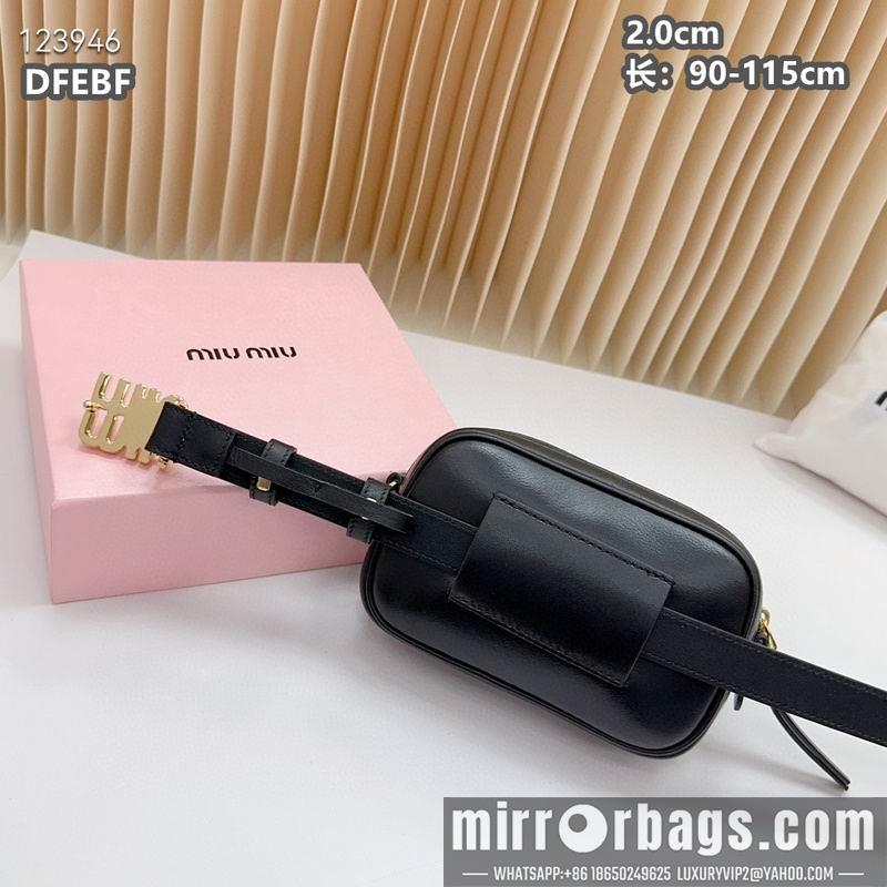 Miumiu belt 20mmX90-115cm 8L08