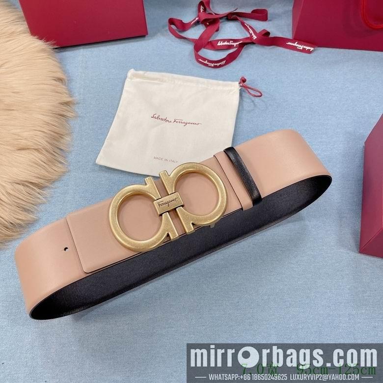 Ferragamo Belt 70mm 7D0519