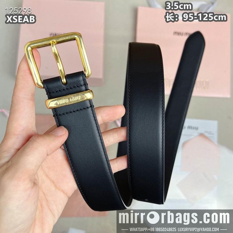 Miumiu belt 35mmX95-125cm 8L05