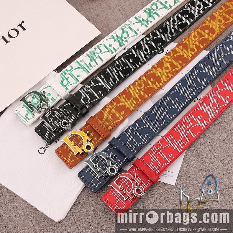 Dior Belt 原版 35mm lb0312