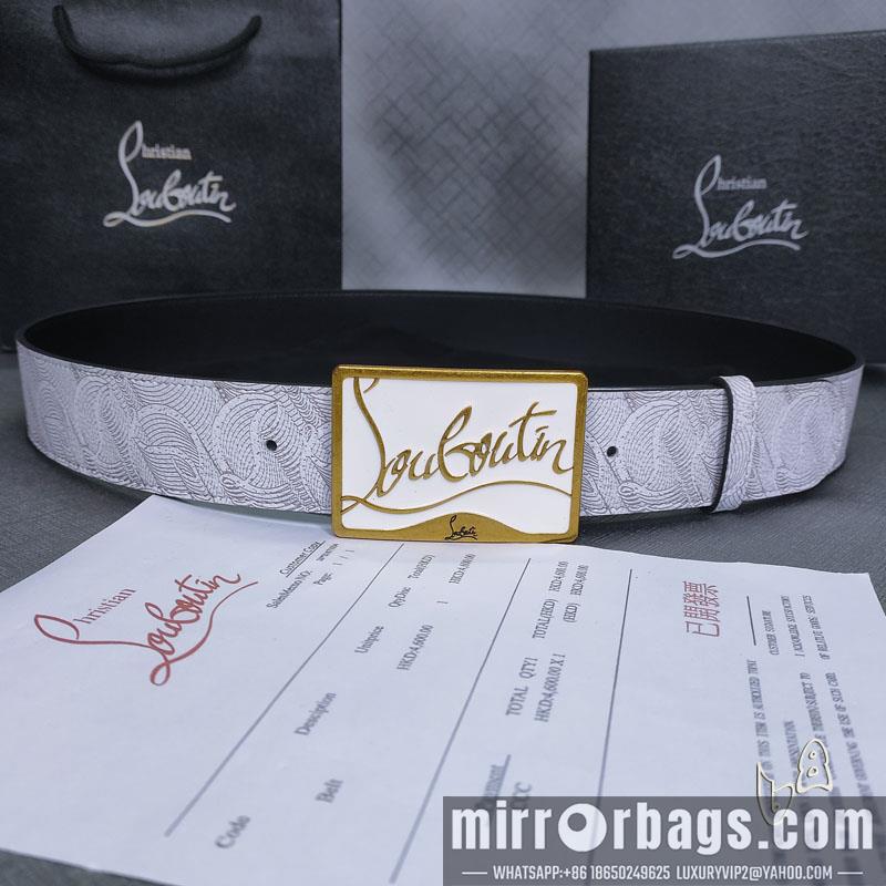 Louboutin belt 38mm 80-125cm lb061202