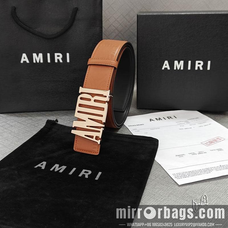Amiri belt 38mmX90-125cm lb05