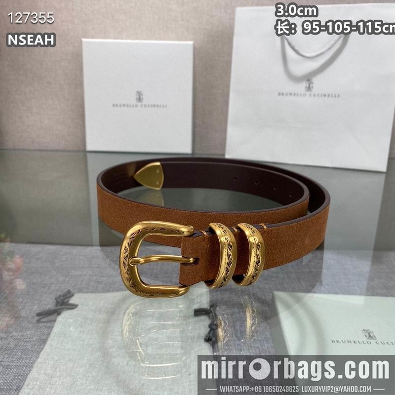 Brunello Cucinelli belt 30mmX95-105-115cm 8L04
