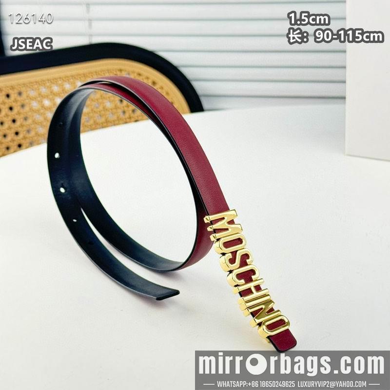 Moschino belt 15mmX90-115cm 8L01