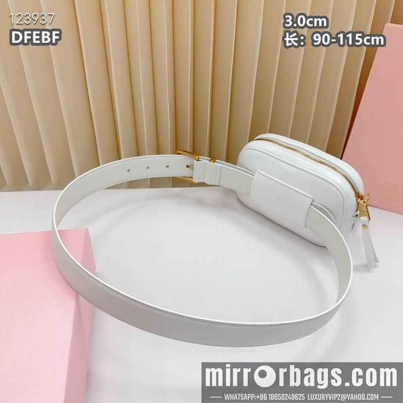 Miumiu belt 30mmX90-115cm 8L03