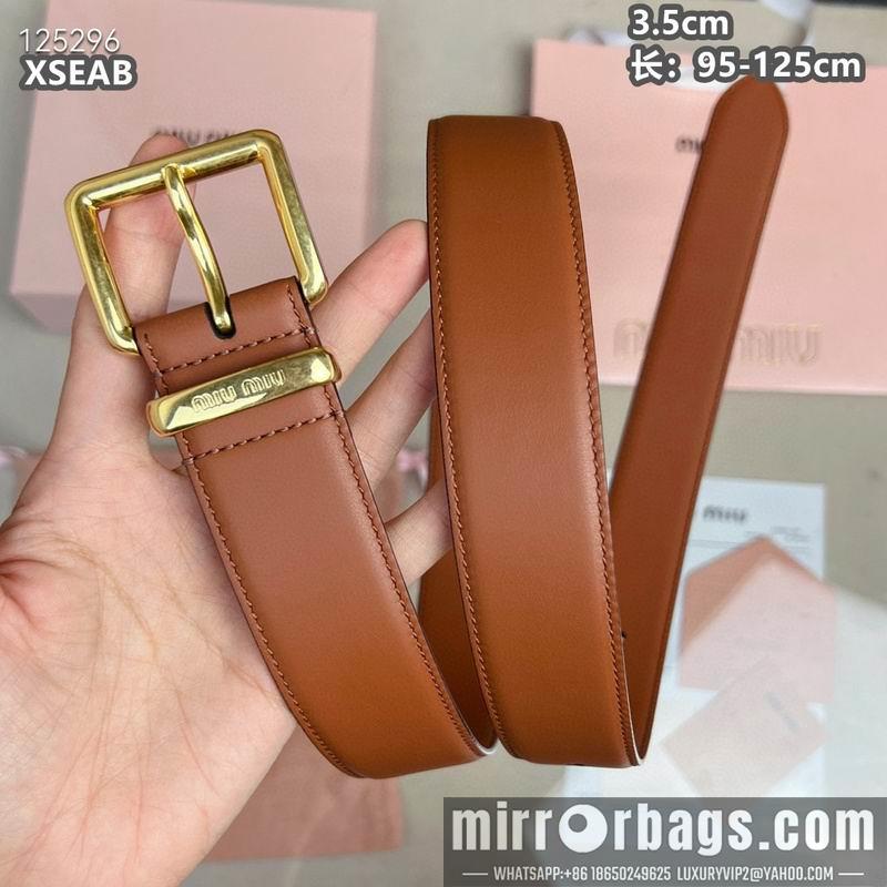 Miumiu belt 35mmX95-125cm 8L05
