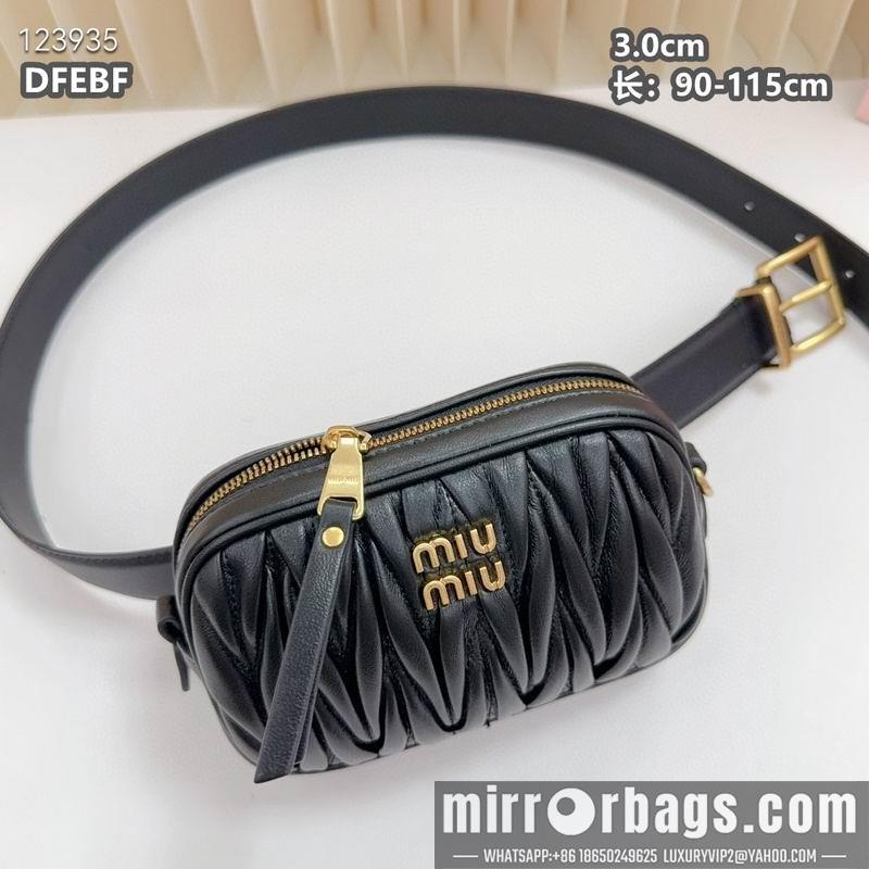 Miumiu belt 30mmX90-115cm 8L03