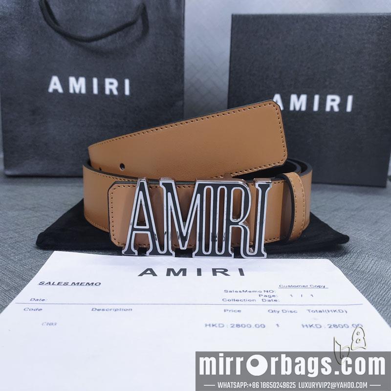 Amiri belt 38mmX80-125cm lb052001