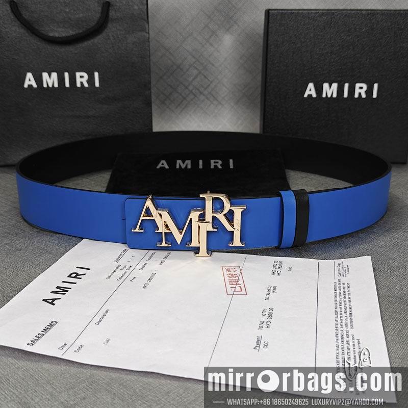 Amiri belt 38mmX90-125cm lb080202