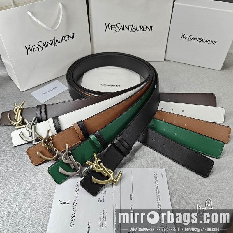 YSL belt 38mmX80-125cm lb082001