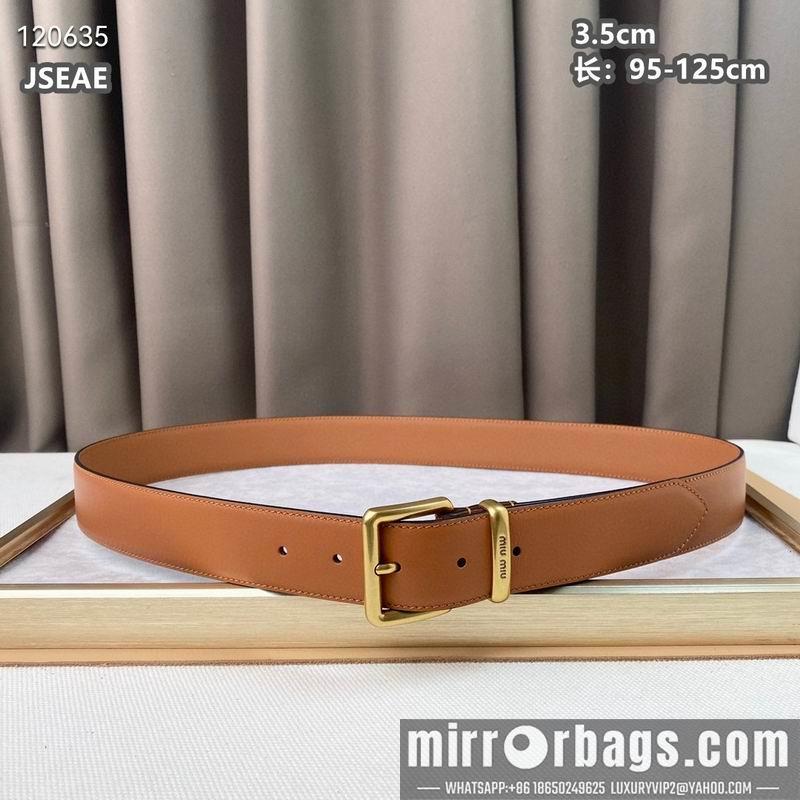 Miumiu belt 35mmX95-125cm 8L072002