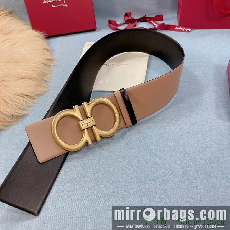 Ferragamo Belt 70mm 7D0519
