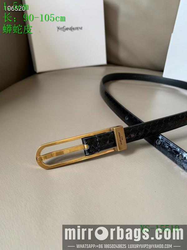 YSL Belt 15mmX90-105CM 8L606