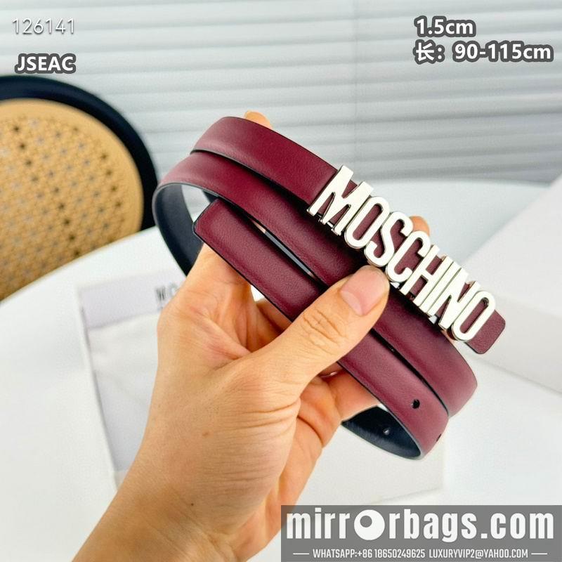 Moschino belt 15mmX90-115cm 8L01