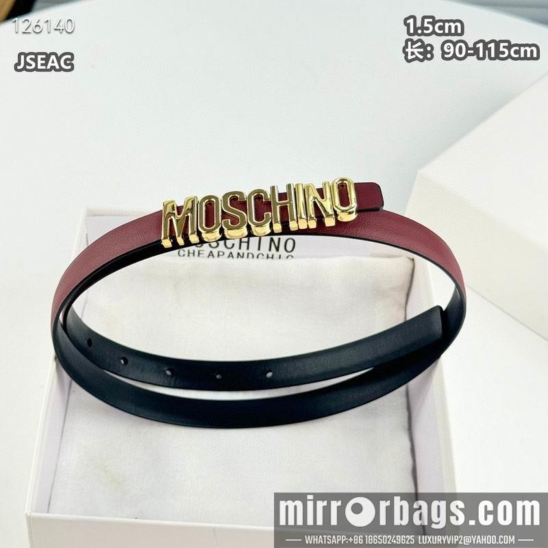 Moschino belt 15mmX90-115cm 8L01
