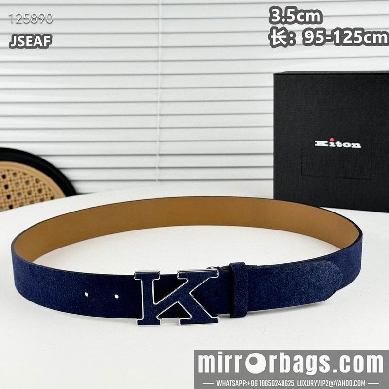 Kiton belt 35mmX95-125cm 8L02