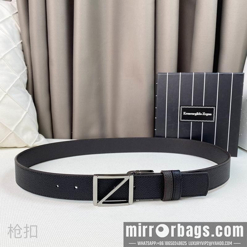 Zegna belt 35mmX95-125cm 7D01