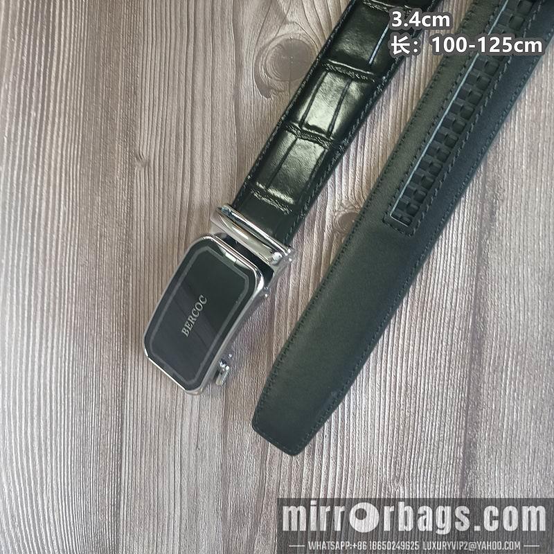 Bercoc Cucinelli belt 34mmX100-125cm 8L04