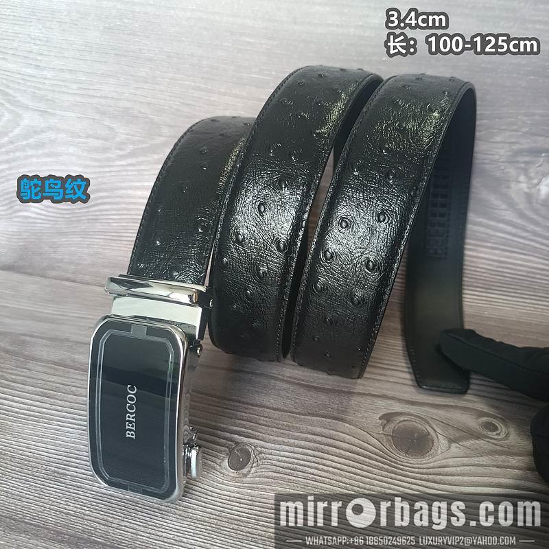 Bercoc Cucinelli belt 34mmX100-125cm 8L03