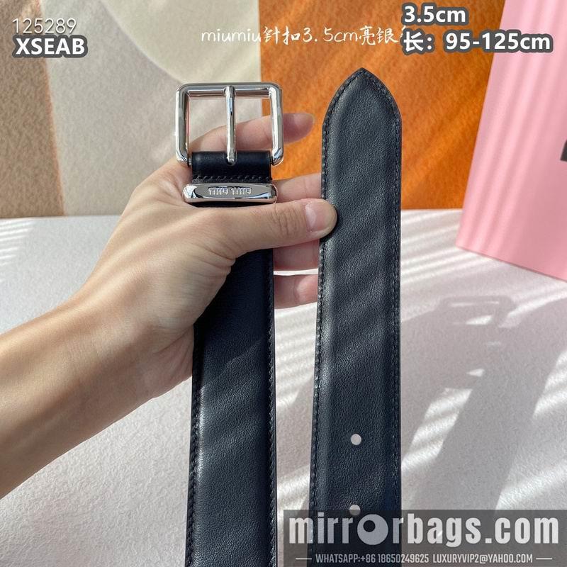 Miumiu belt 35mmX95-125cm 8L05