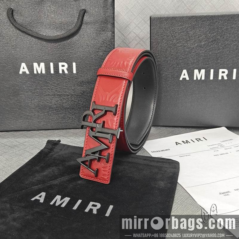 Amiri belt 38mmX90-125cm lb03