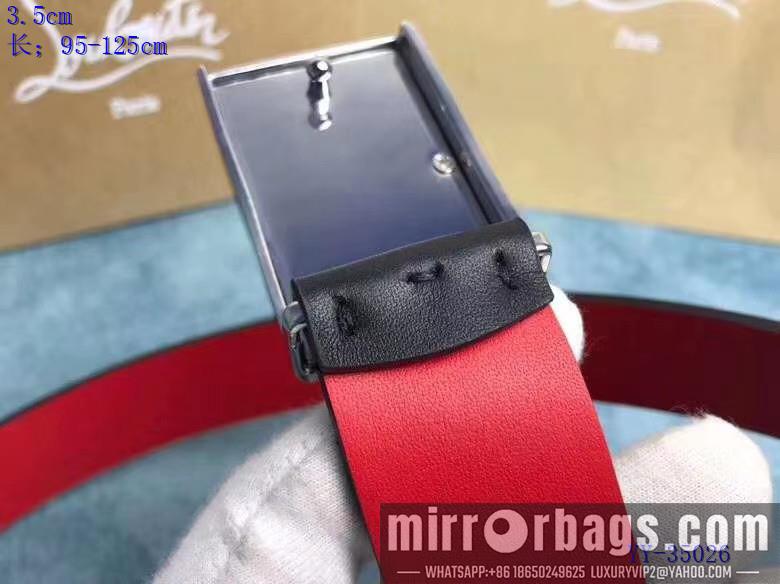 Christian Louboutin Belt 35MM 0121