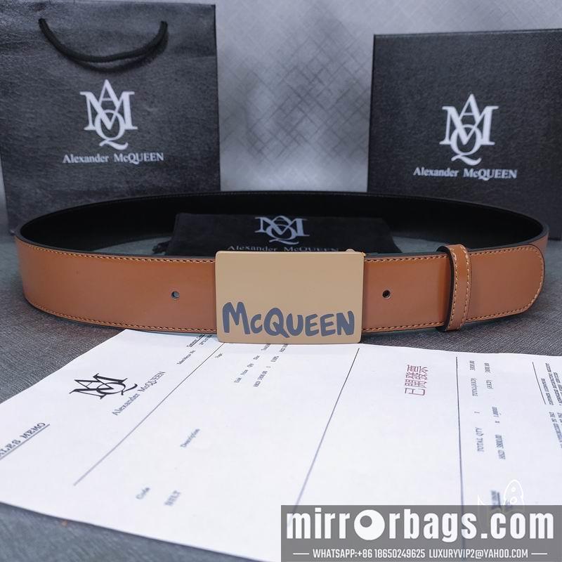 McQueen belt 38mmX80-125cm lb071803