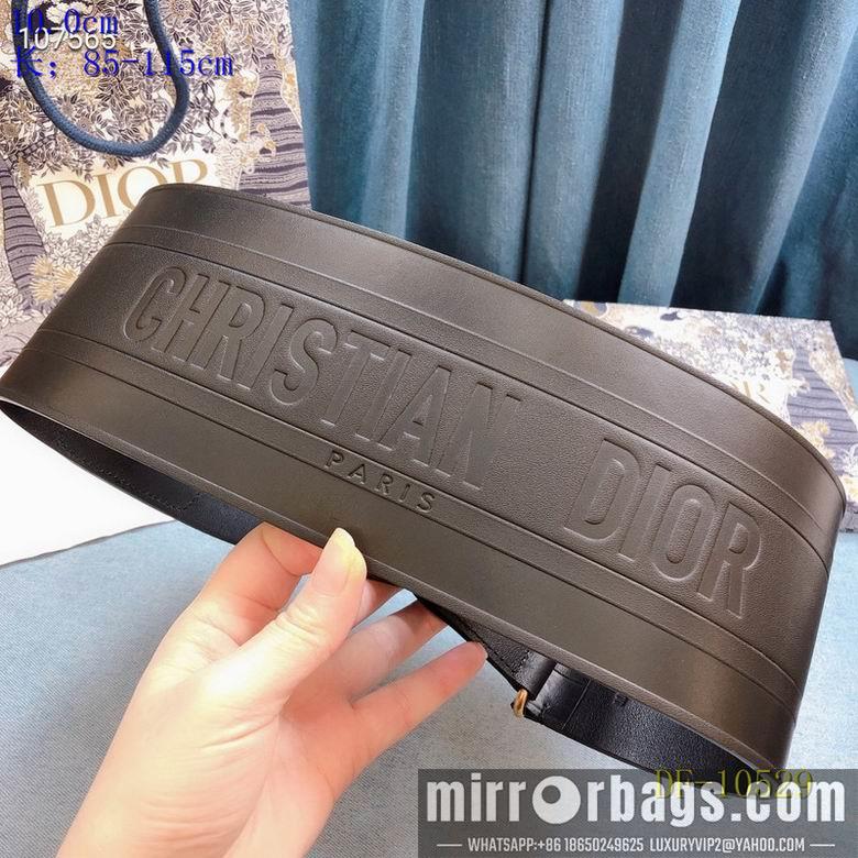 Dior Belt 10cm 95-125cm 8L