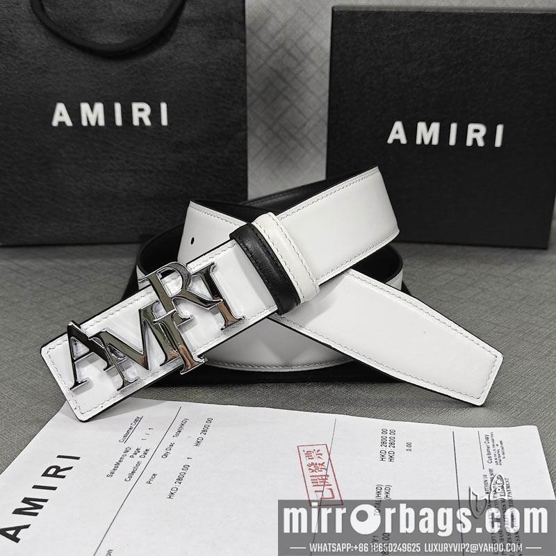 Amiri belt 38mmX90-125cm lb080201