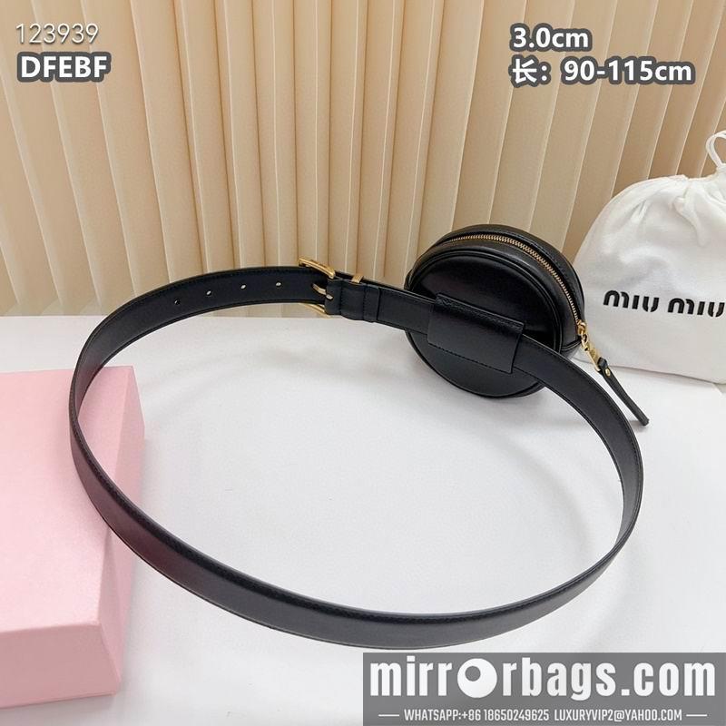Miumiu belt 30mmX90-115cm 8L02