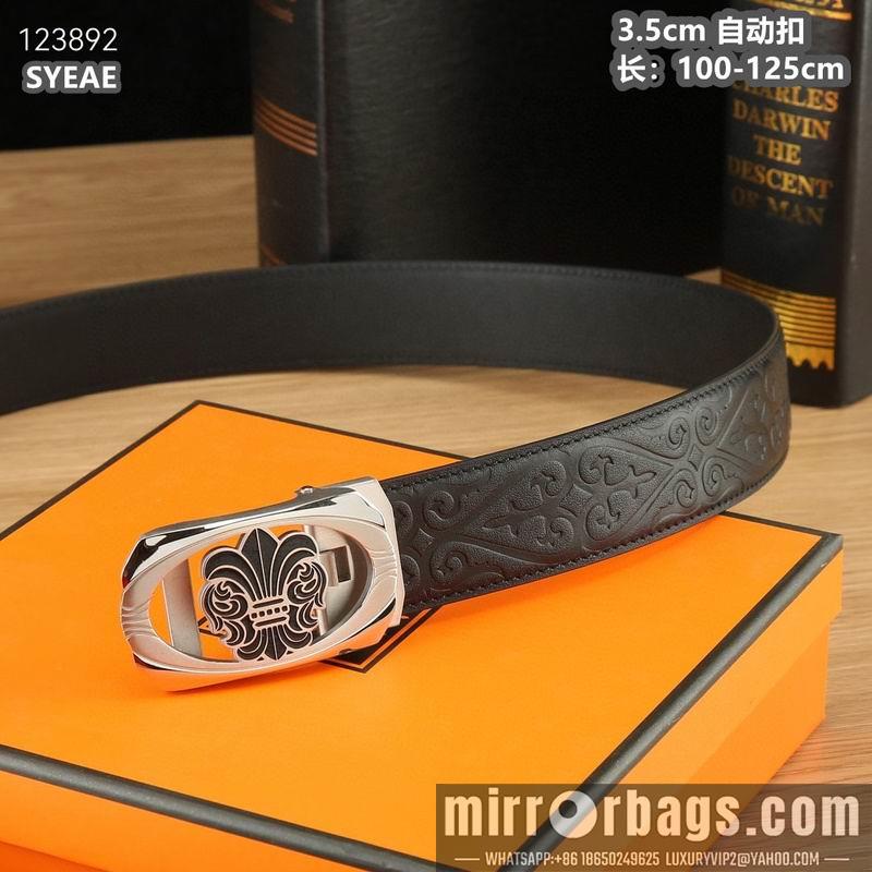 Chrome Hearts belt 35mmX100-125cm 8L03